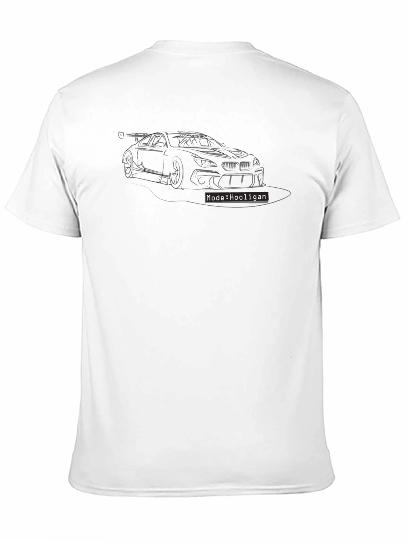 Mode:Hooligan Black Graphic Tee