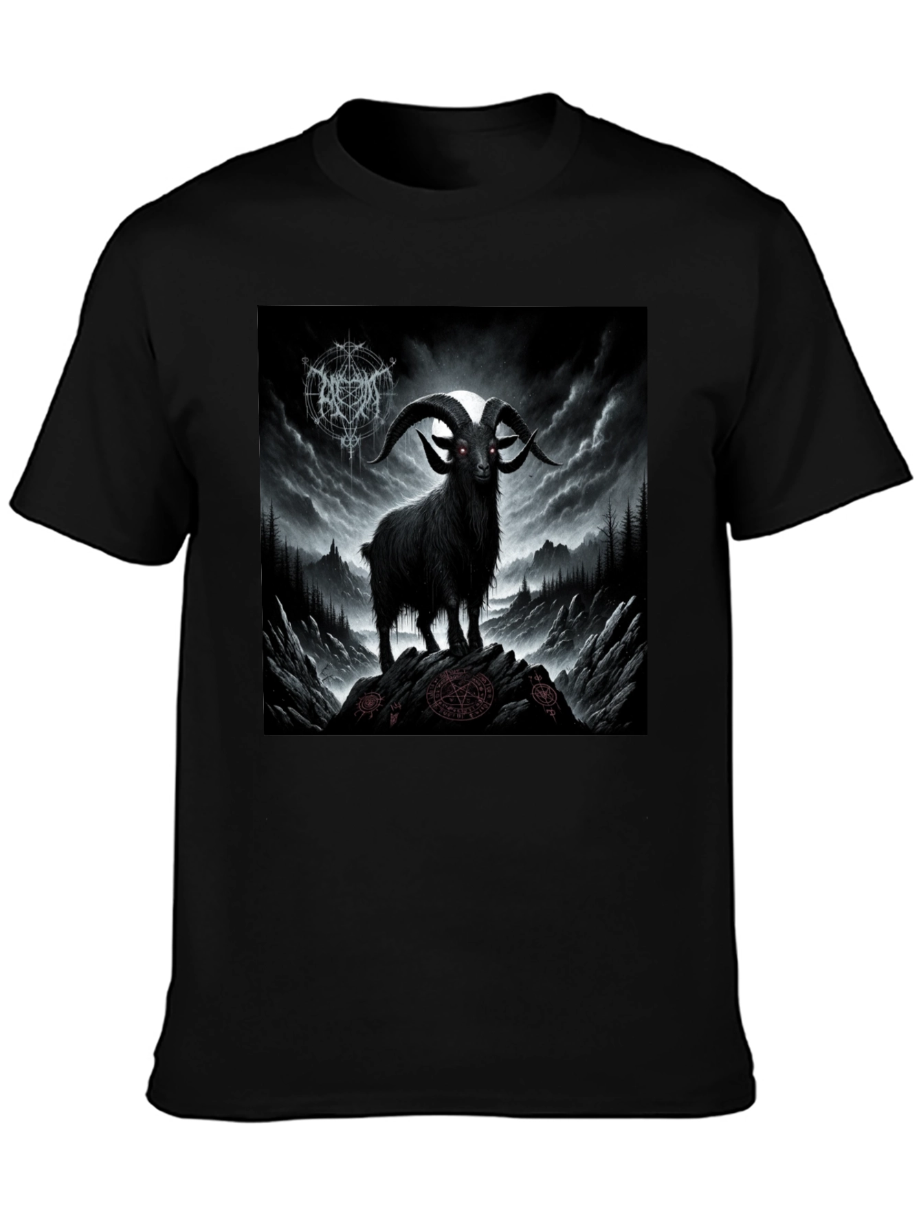Black Goat T-Shirt - Occult Graphic Tee