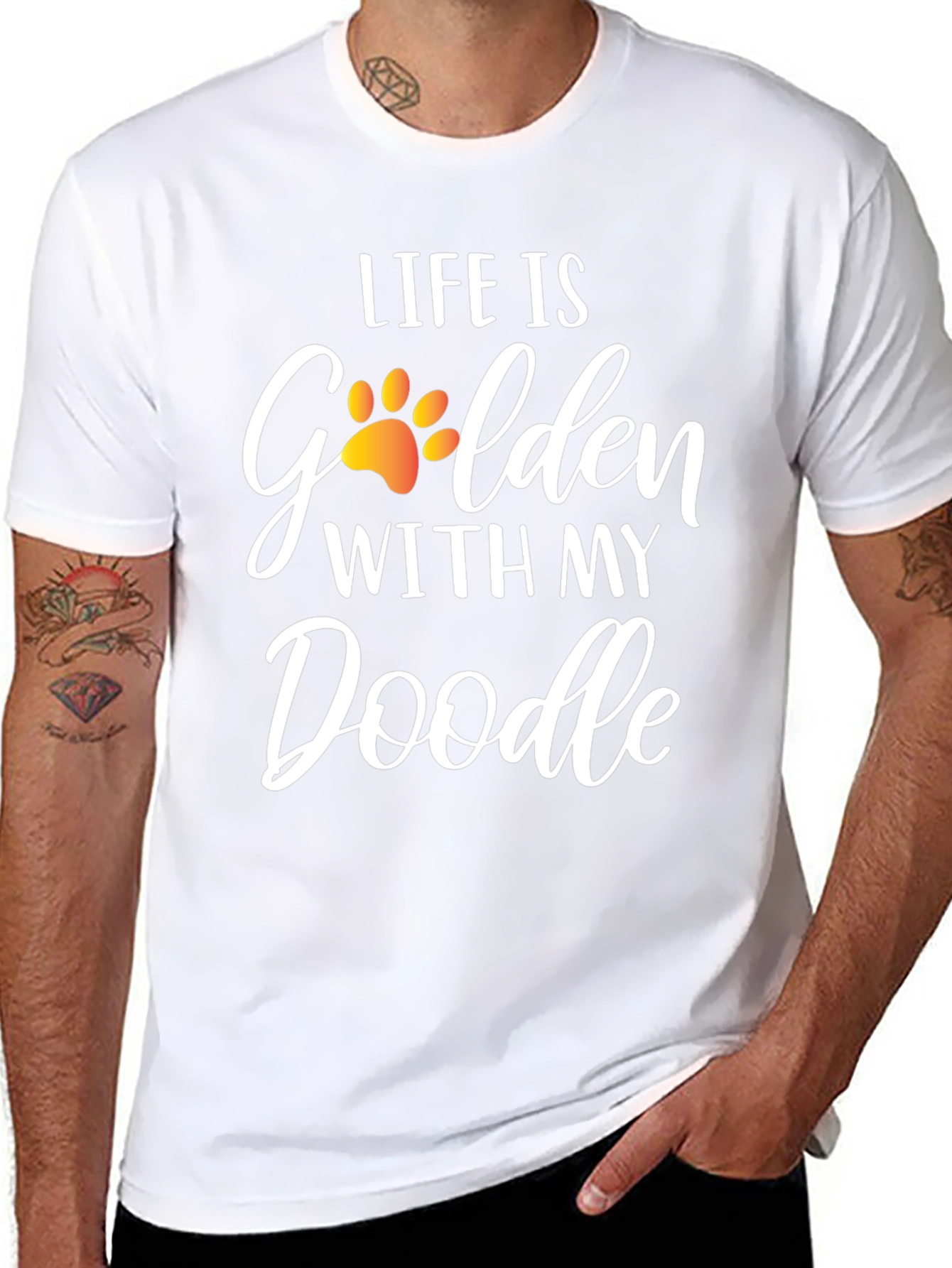 Life is Golden With My Doodle Dog T-Shirt
