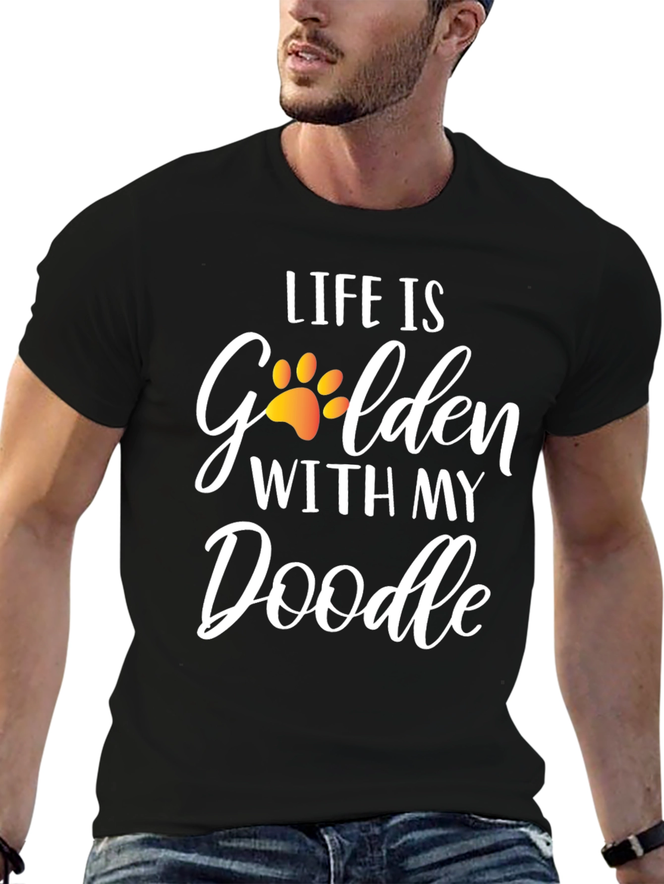 Life is Golden With My Doodle Dog T-Shirt