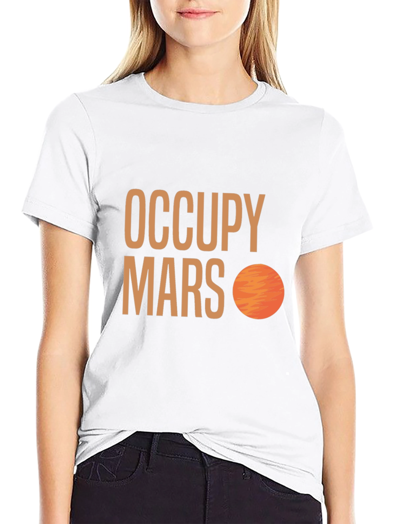 Occupy Mars Graphic T-Shirt - Sci-Fi Space Tee
