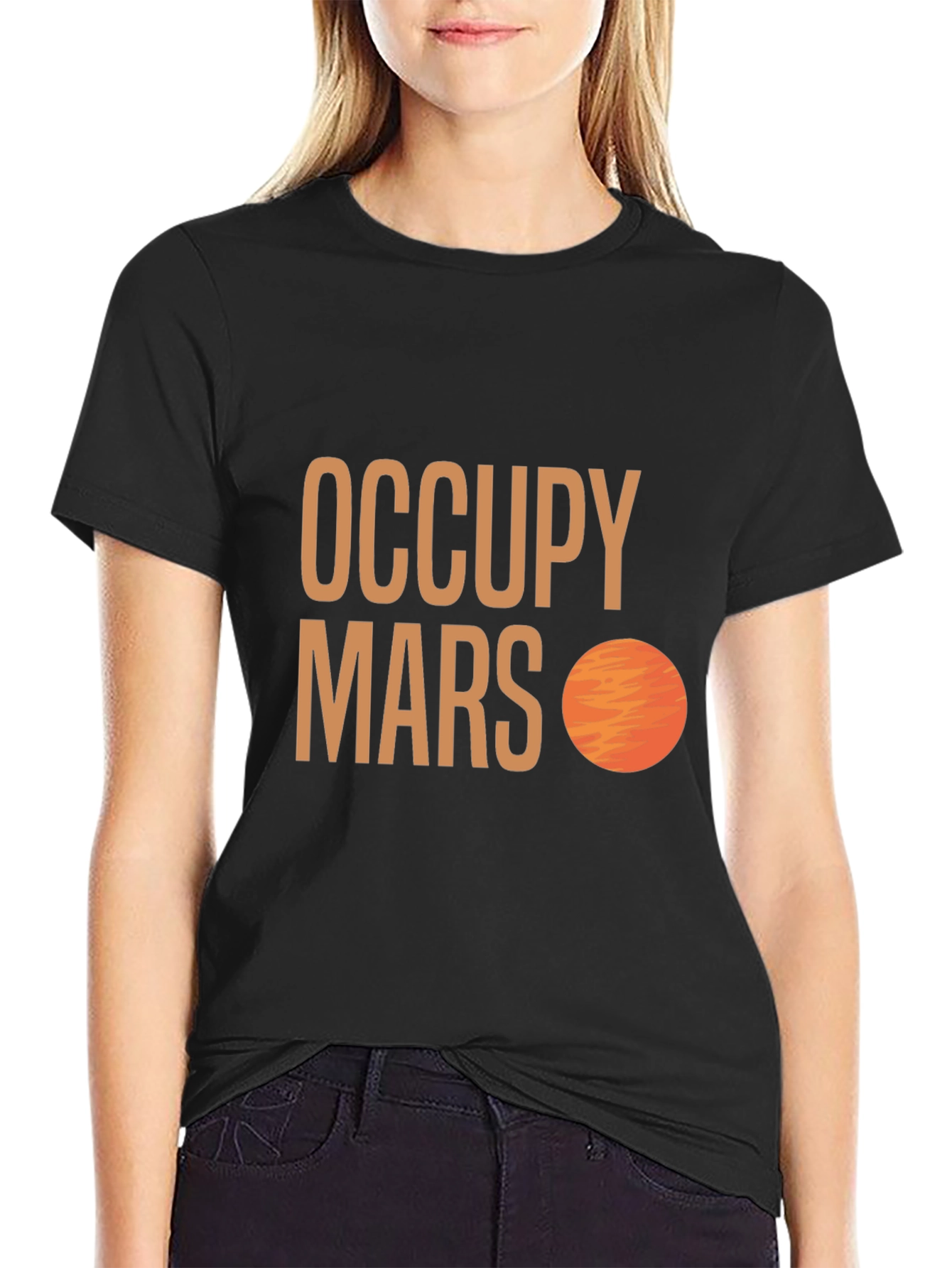 Occupy Mars Graphic T-Shirt - Sci-Fi Space Tee