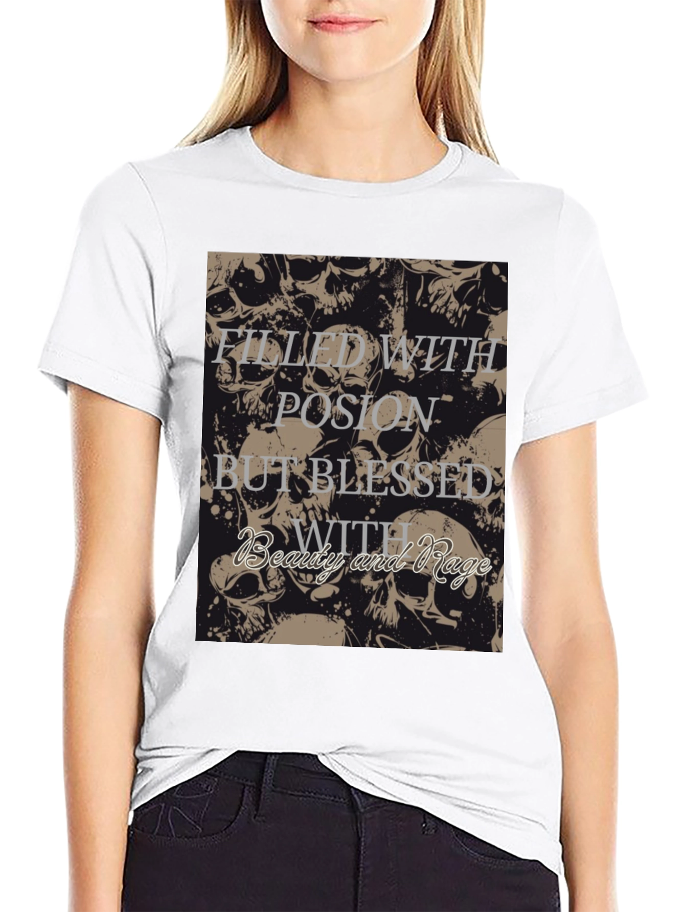 Skull Filled With Rage T-Shirt