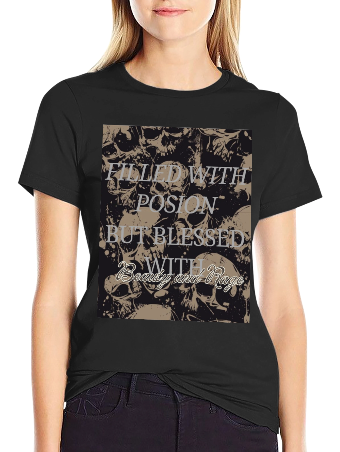 Skull Filled With Rage T-Shirt