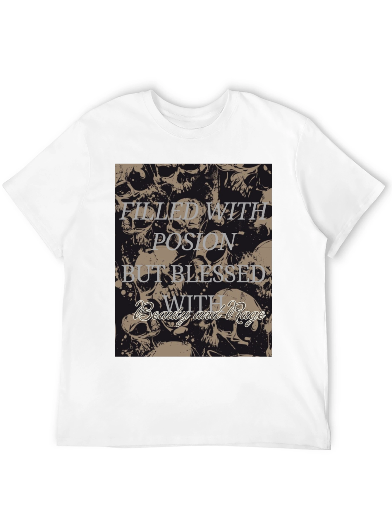 Skull Filled With Rage T-Shirt