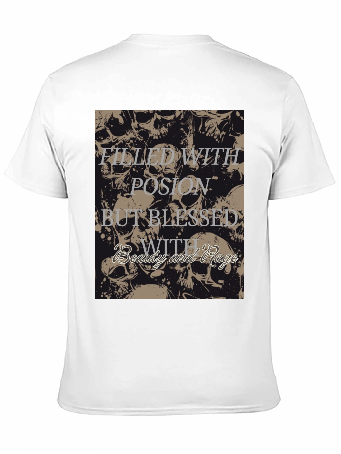 Skull Filled With Rage T-Shirt