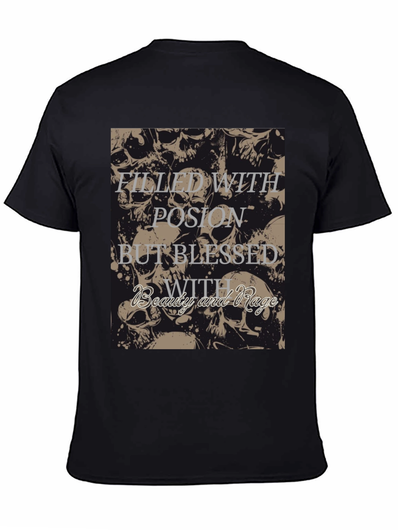 Skull Filled With Rage T-Shirt