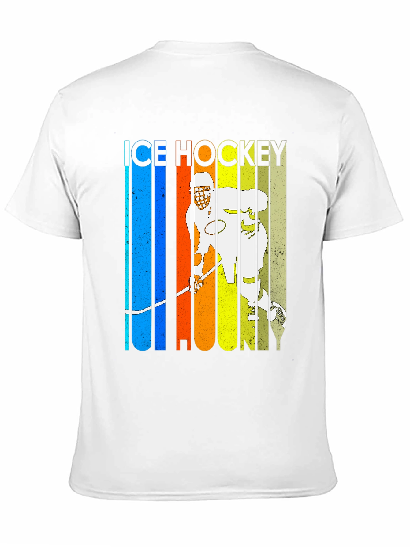 Retro Ice Hockey Player T-Shirt