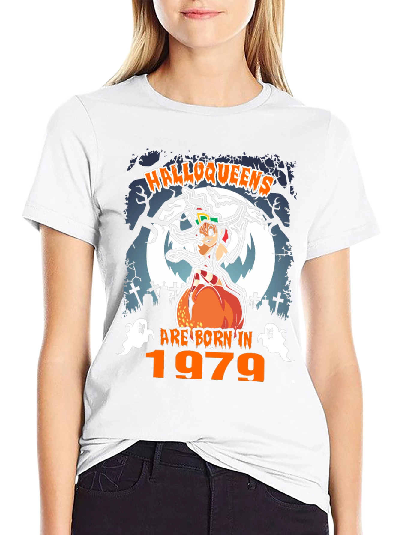 Halloqueens Born in 1979 Halloween T-Shirt