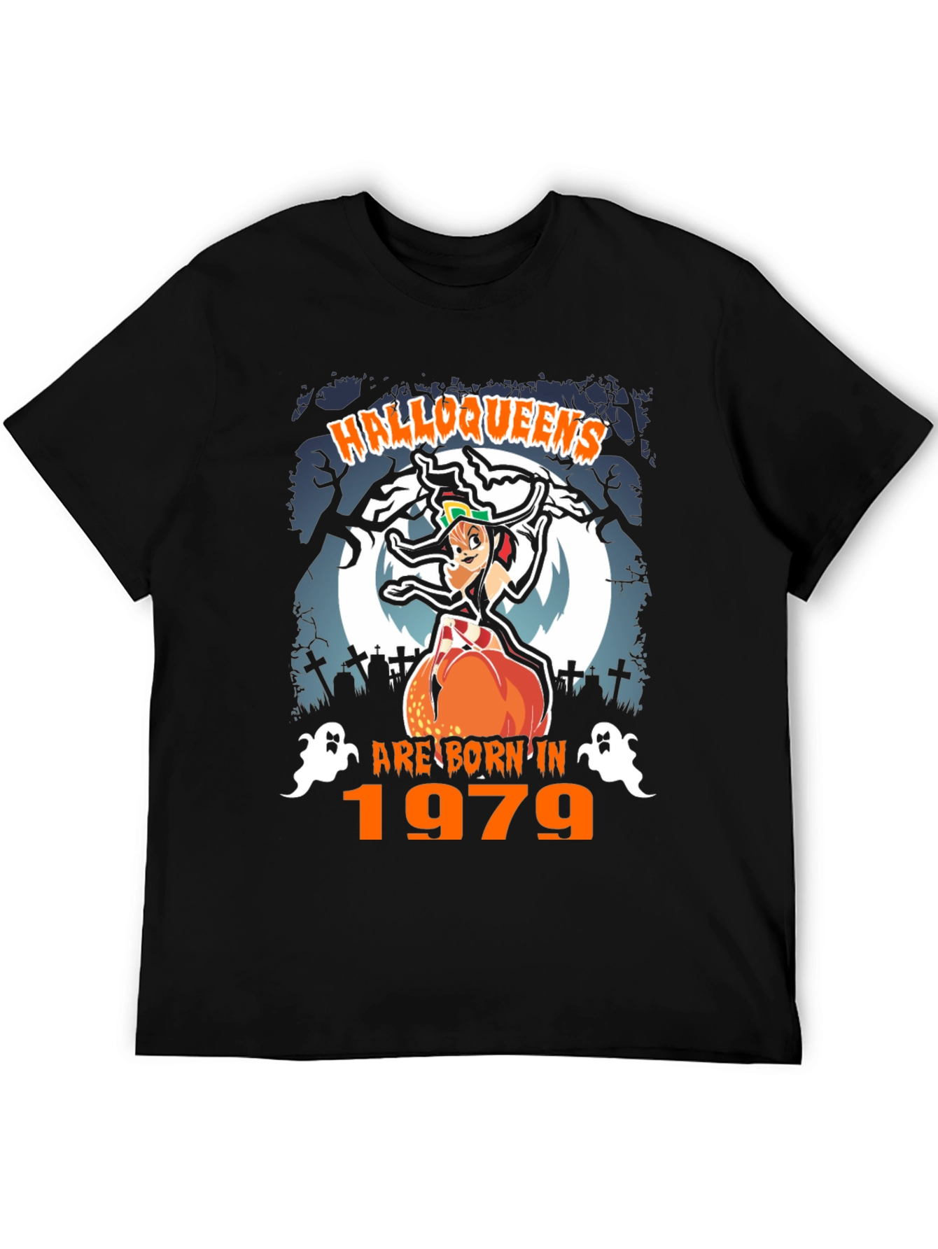 Halloqueens Born in 1979 Halloween T-Shirt