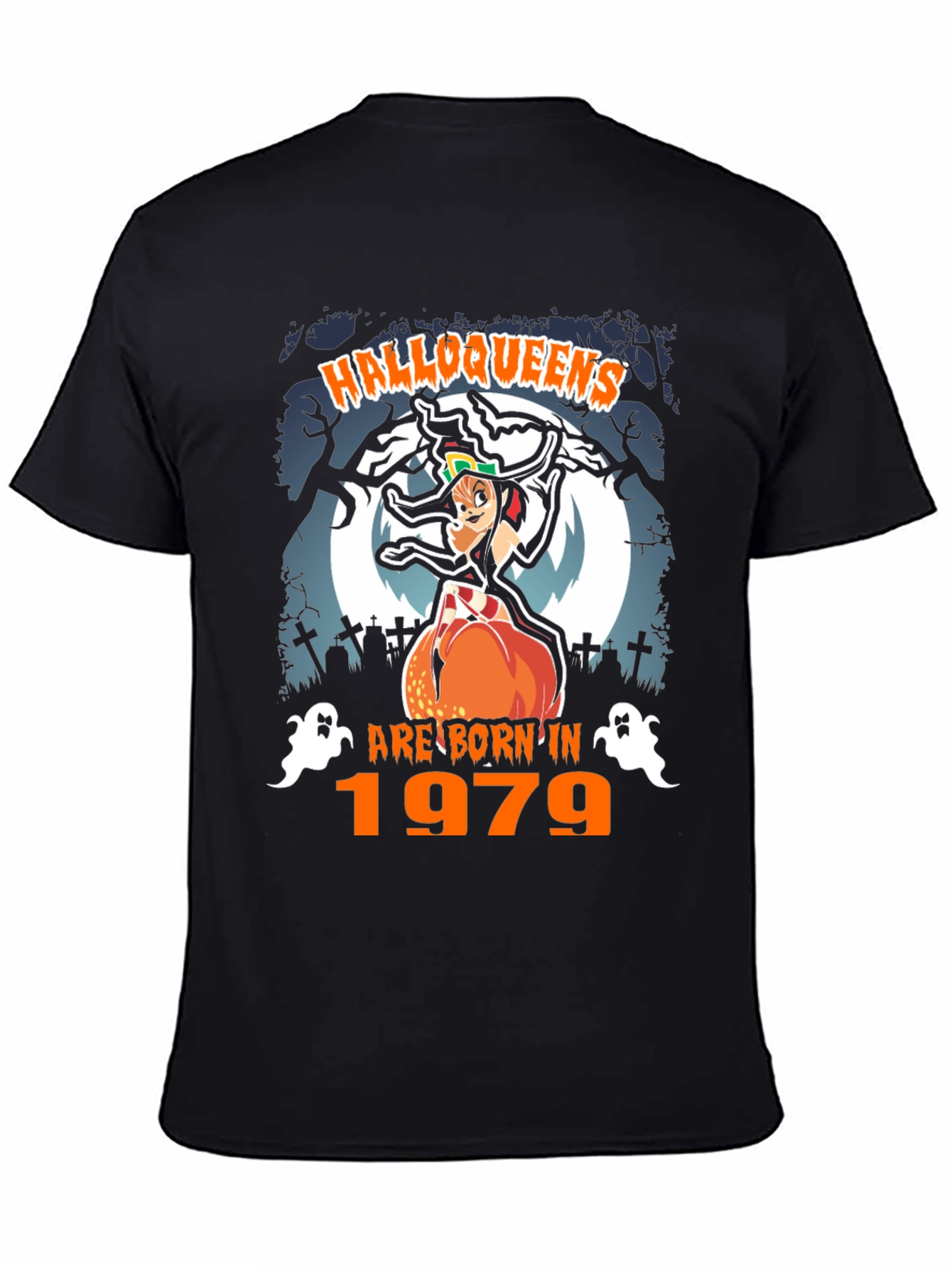 Halloqueens Born in 1979 Halloween T-Shirt