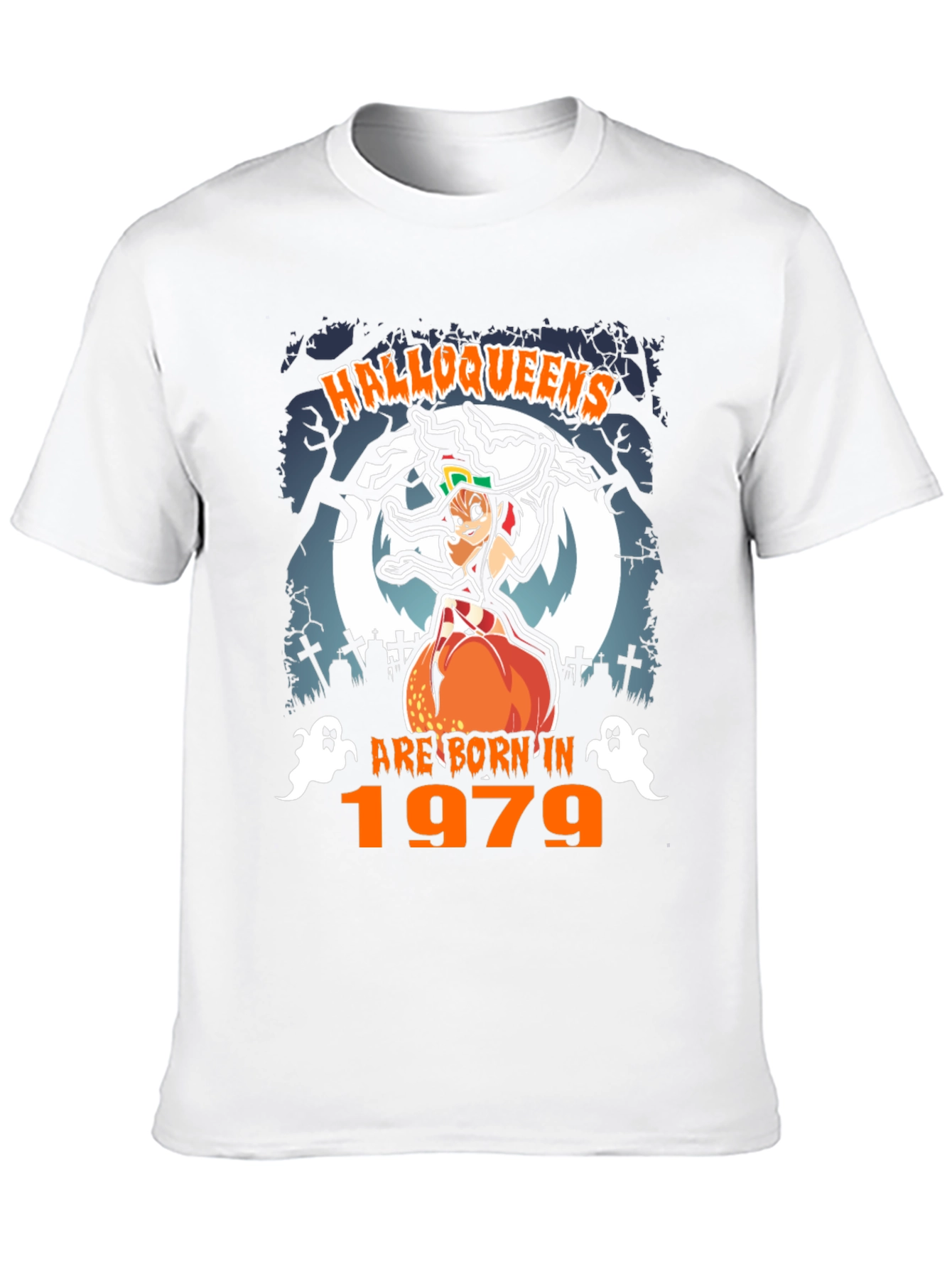 Halloqueens Born in 1979 Halloween T-Shirt