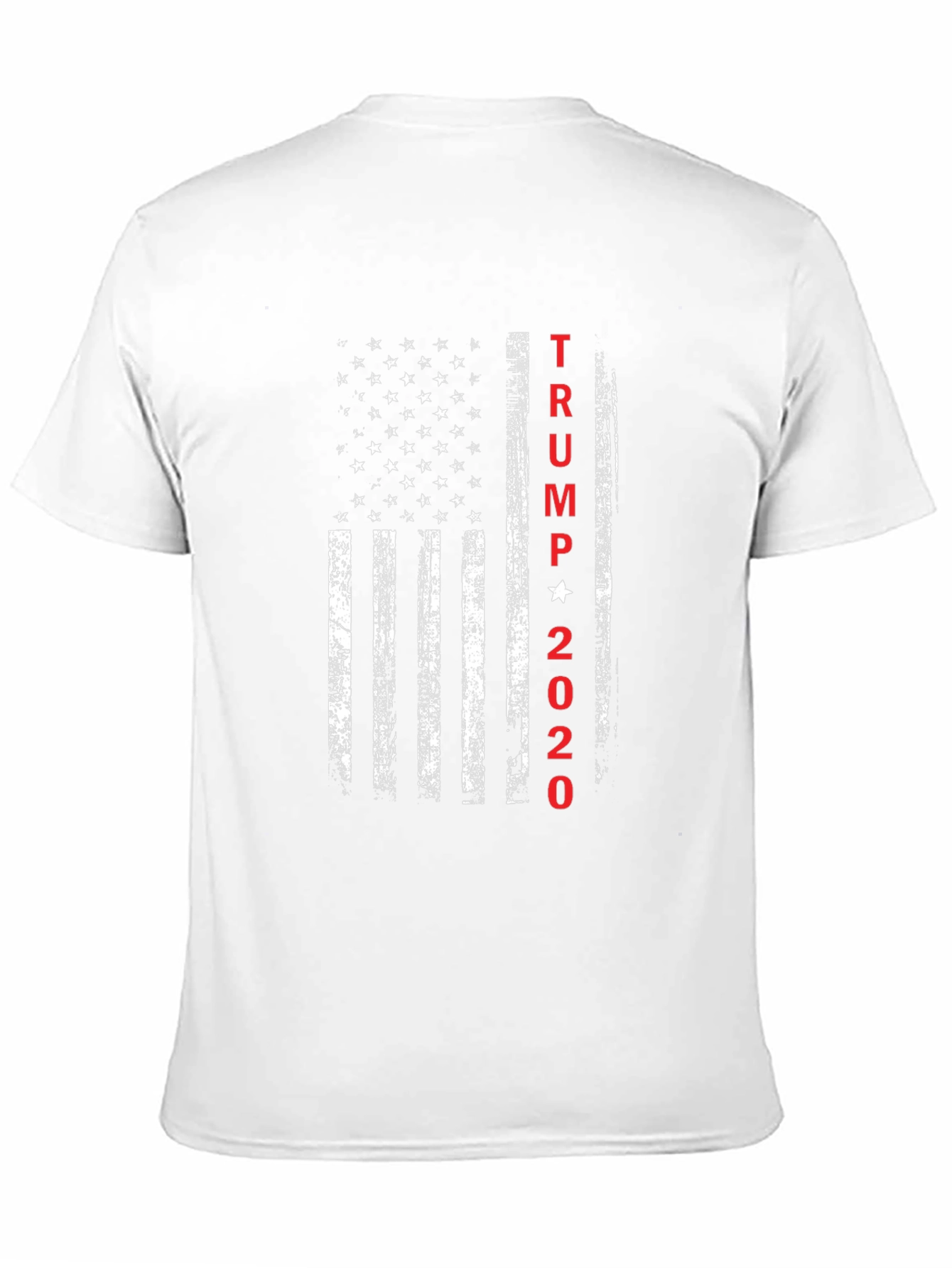 Trump 2020 American Flag Graphic T-Shirt
