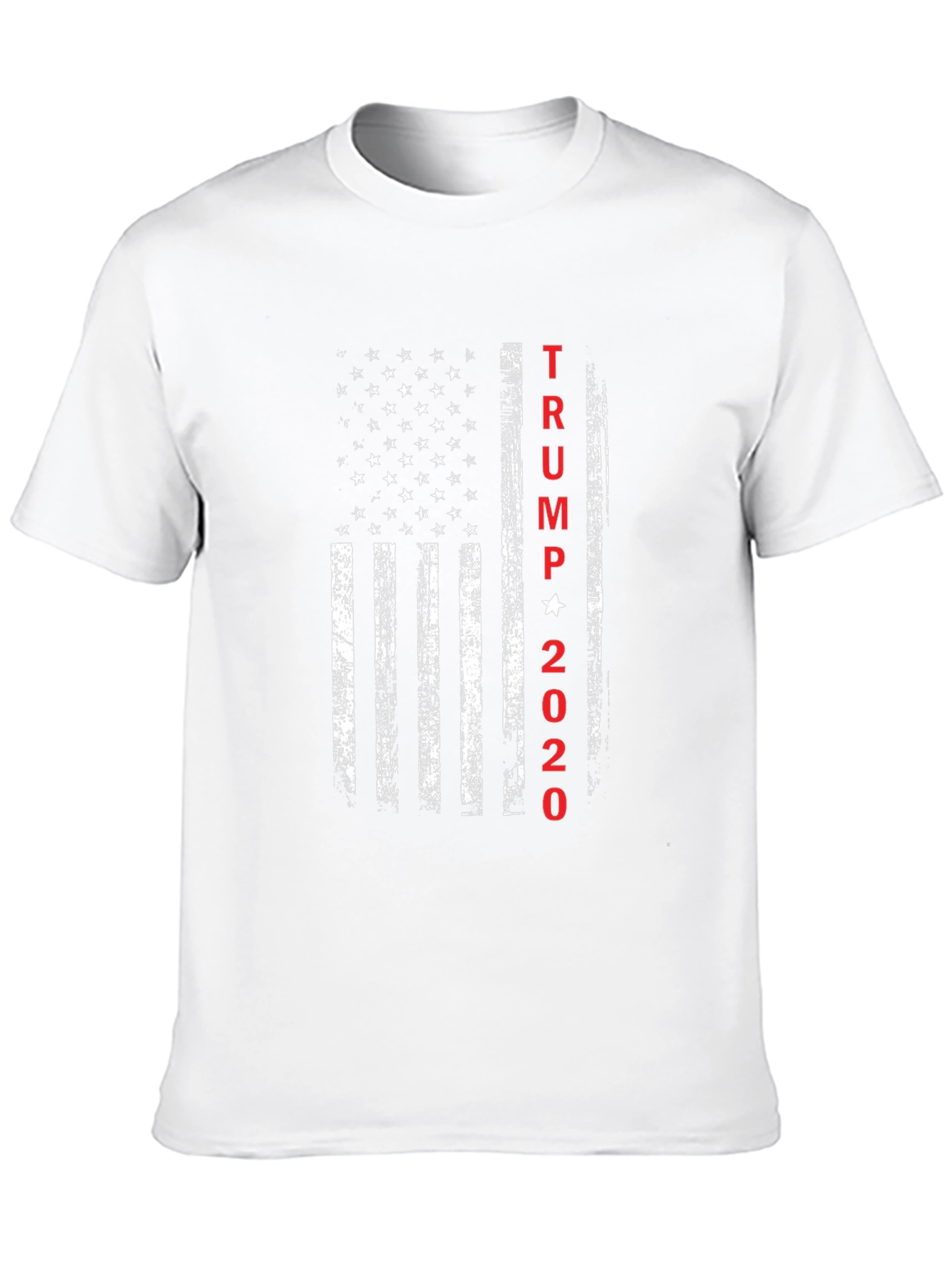 Trump 2020 American Flag Graphic T-Shirt