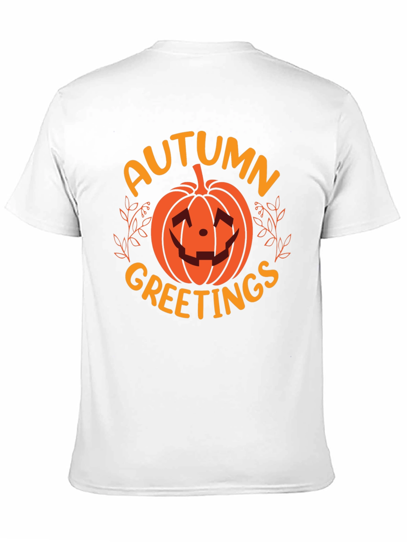 Autumn Greetings Pumpkin T-Shirt