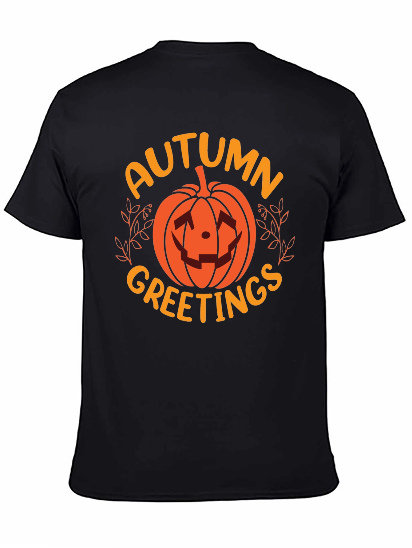 Autumn Greetings Pumpkin T-Shirt
