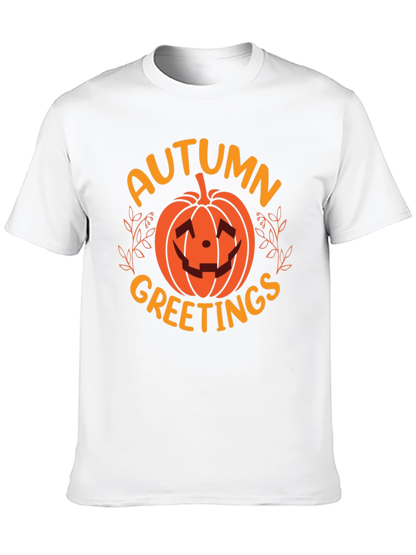 Autumn Greetings Pumpkin T-Shirt