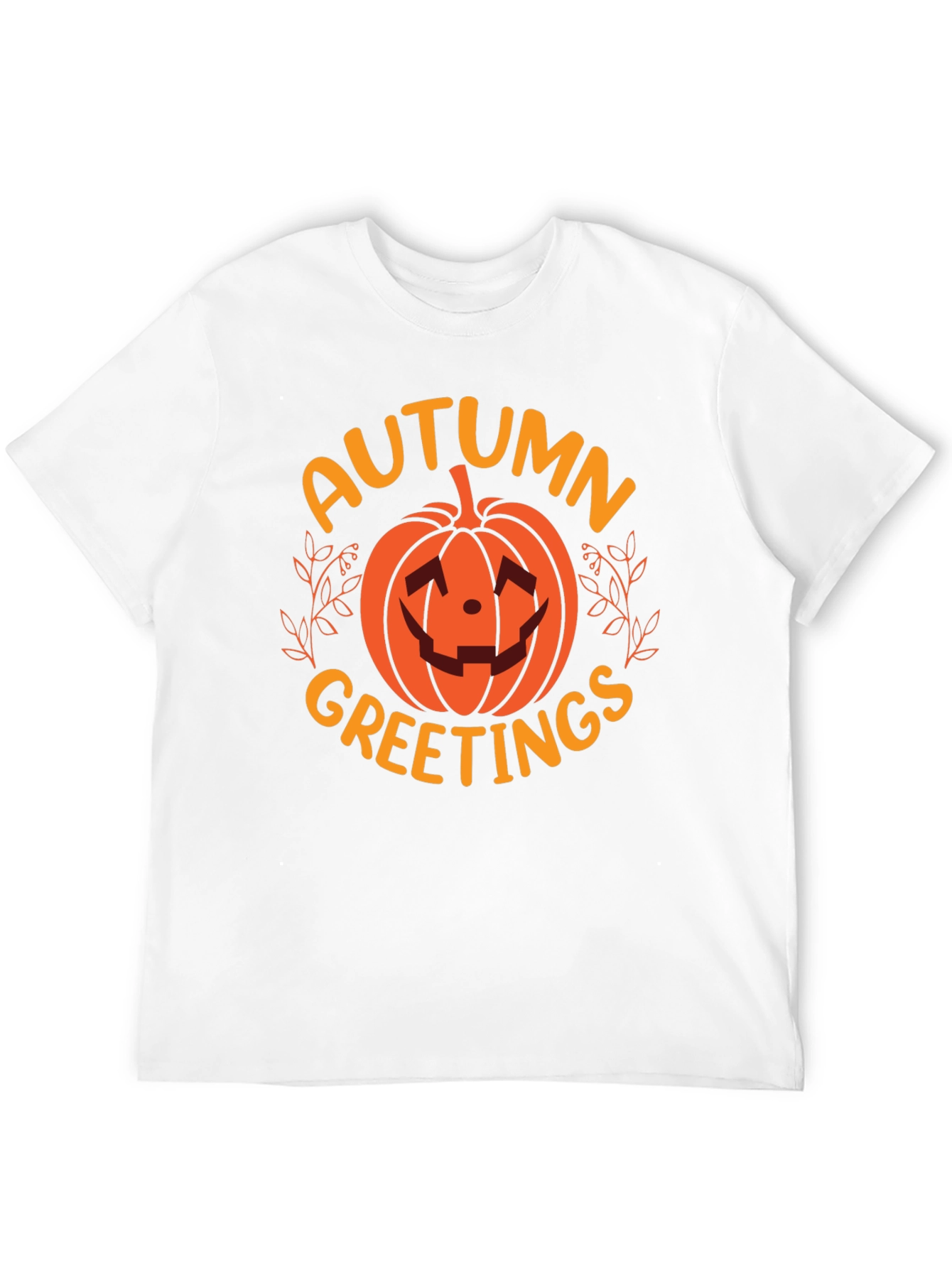 Autumn Greetings Pumpkin T-Shirt
