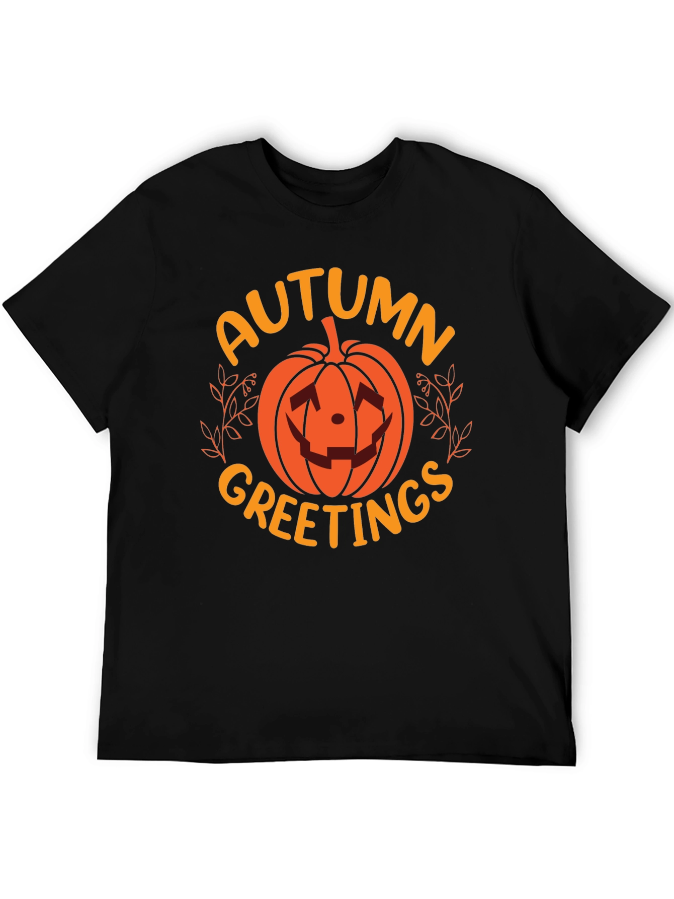 Autumn Greetings Pumpkin T-Shirt