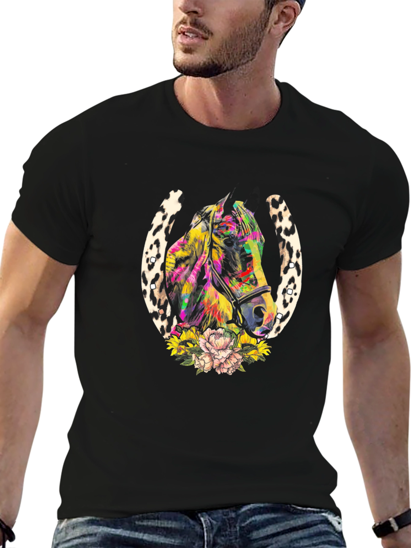 Horse & Horseshoe Graphic Tee