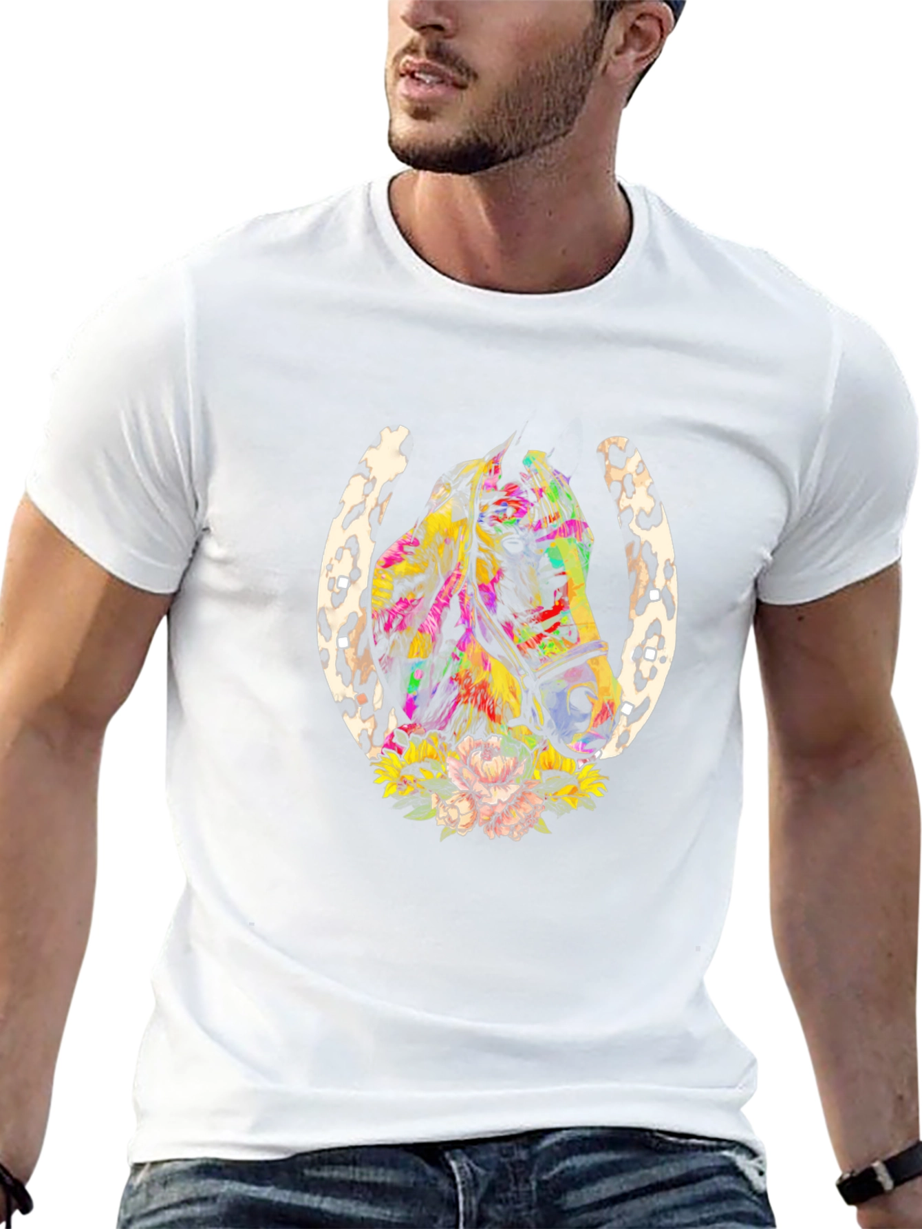 Horse & Horseshoe Graphic Tee