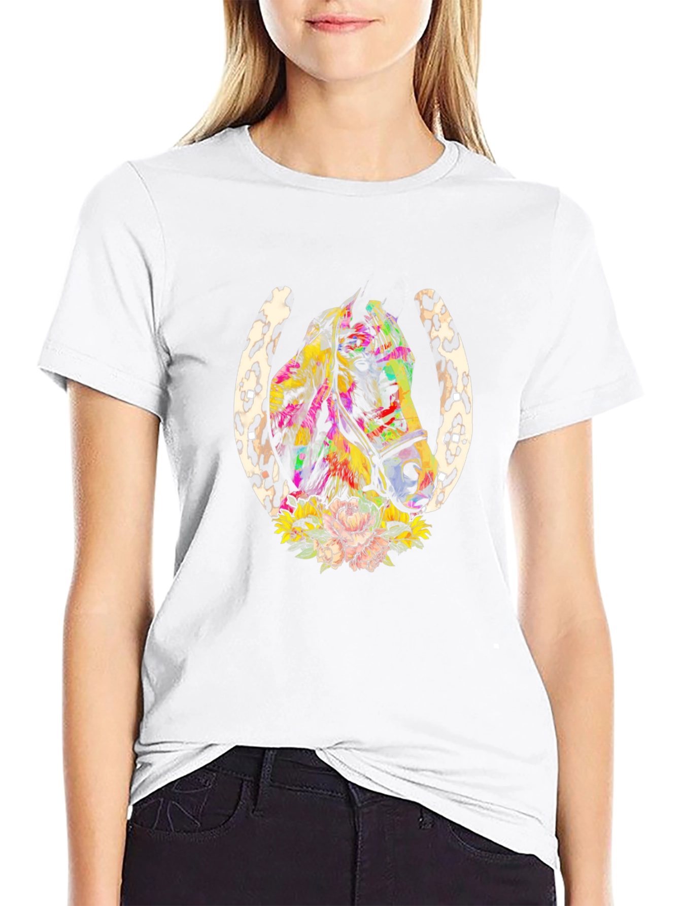 Horse & Horseshoe Graphic Tee