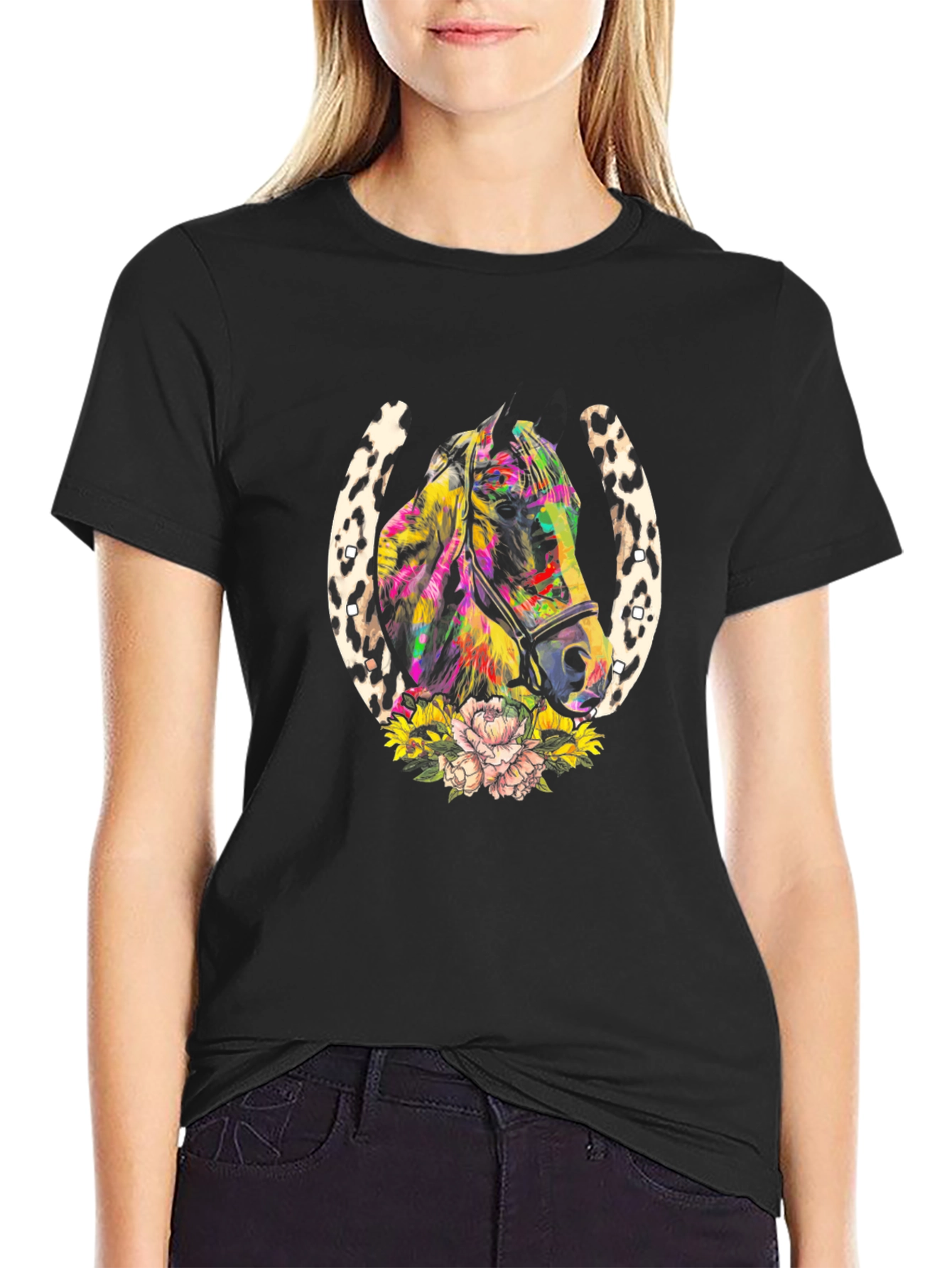Horse & Horseshoe Graphic Tee