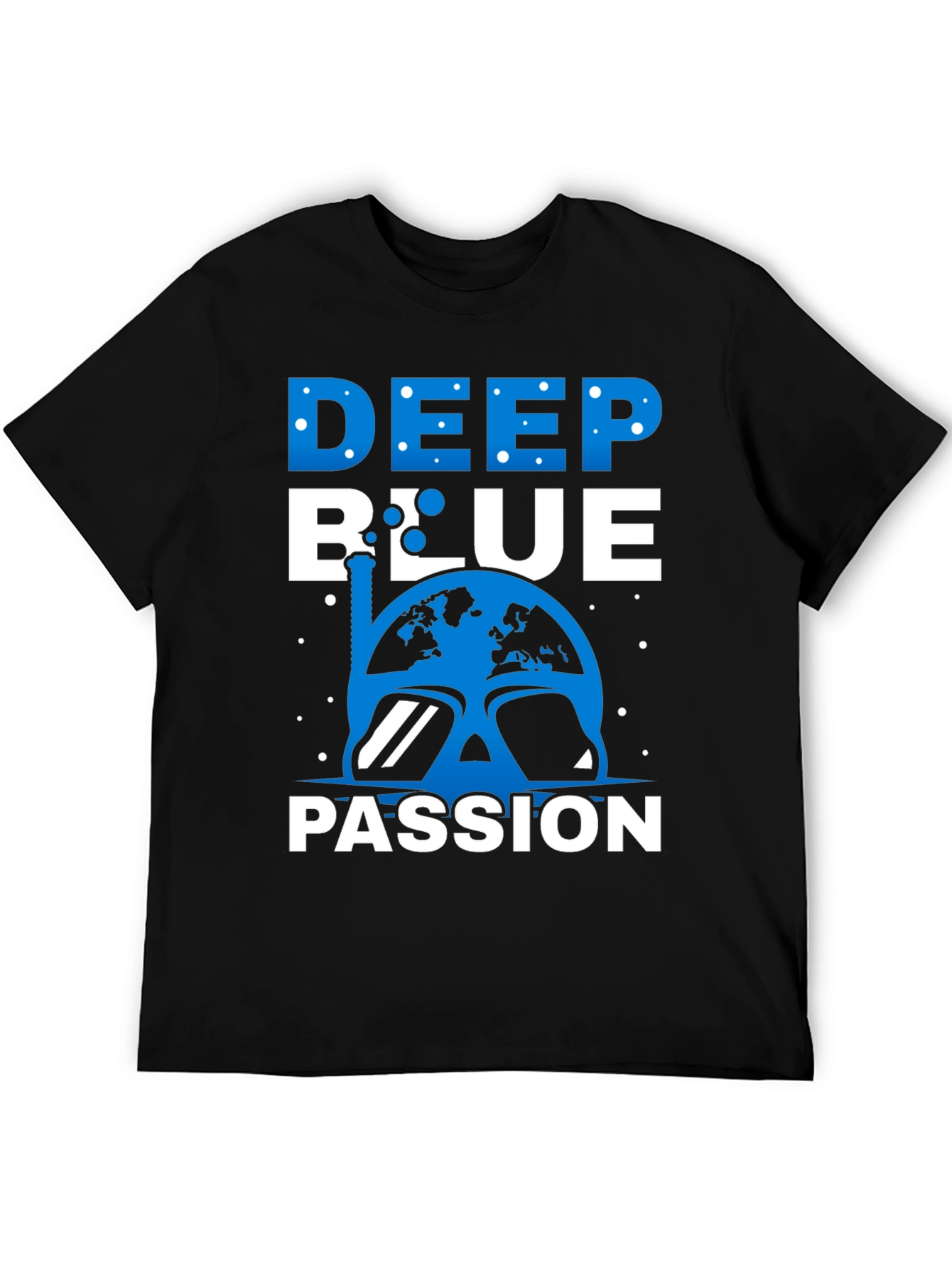 Deep Blue Passion T-Shirt - Scuba Diving Tee