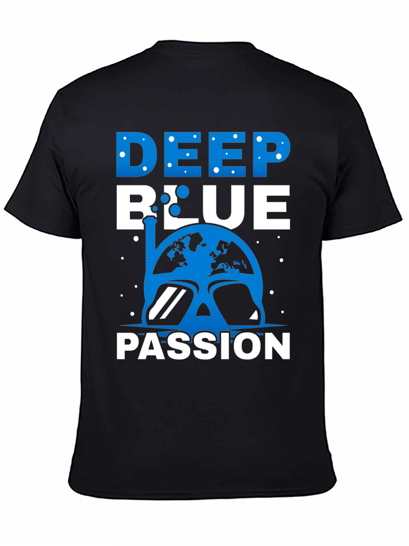 Deep Blue Passion T-Shirt - Scuba Diving Tee