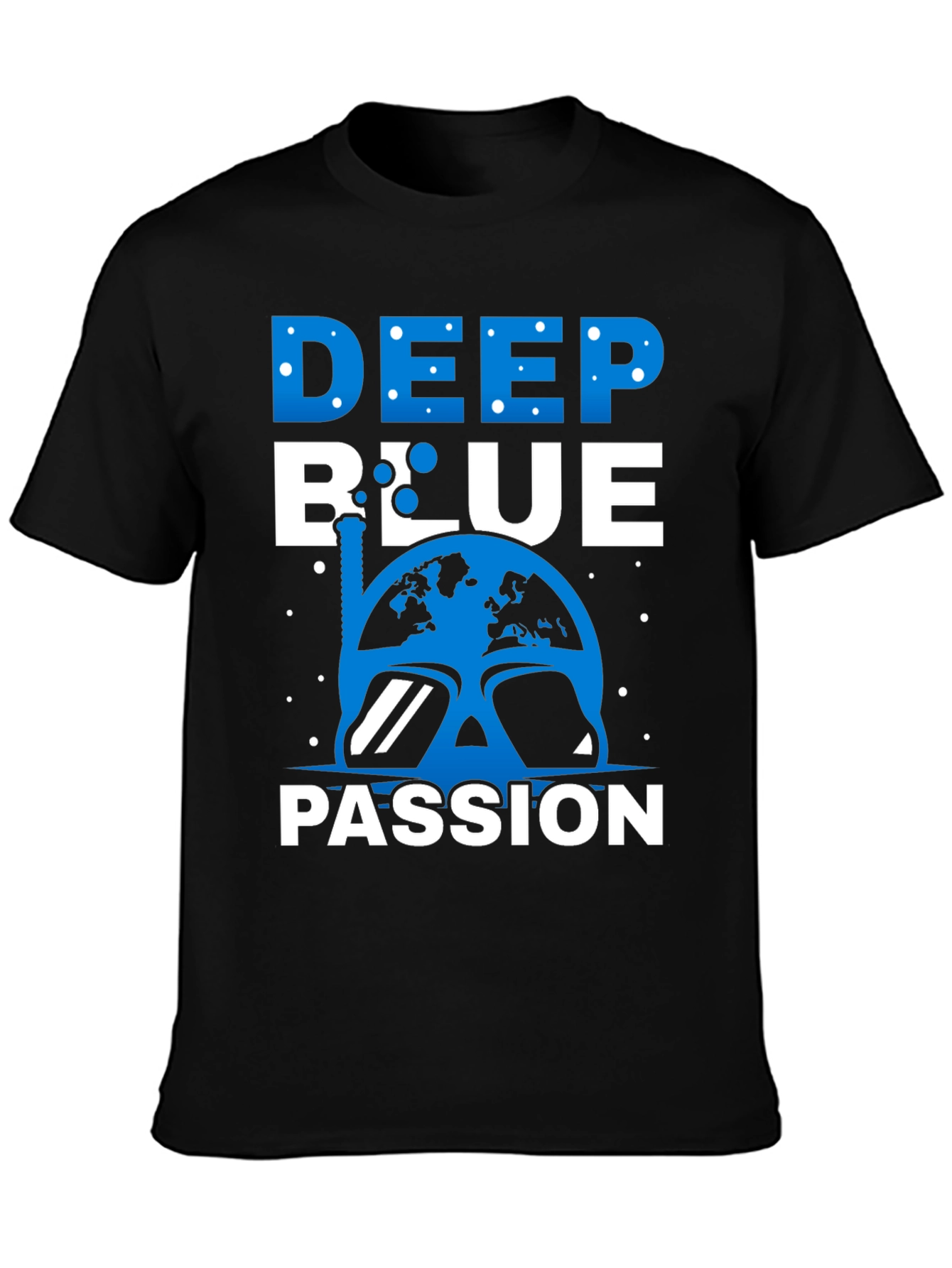 Deep Blue Passion T-Shirt - Scuba Diving Tee