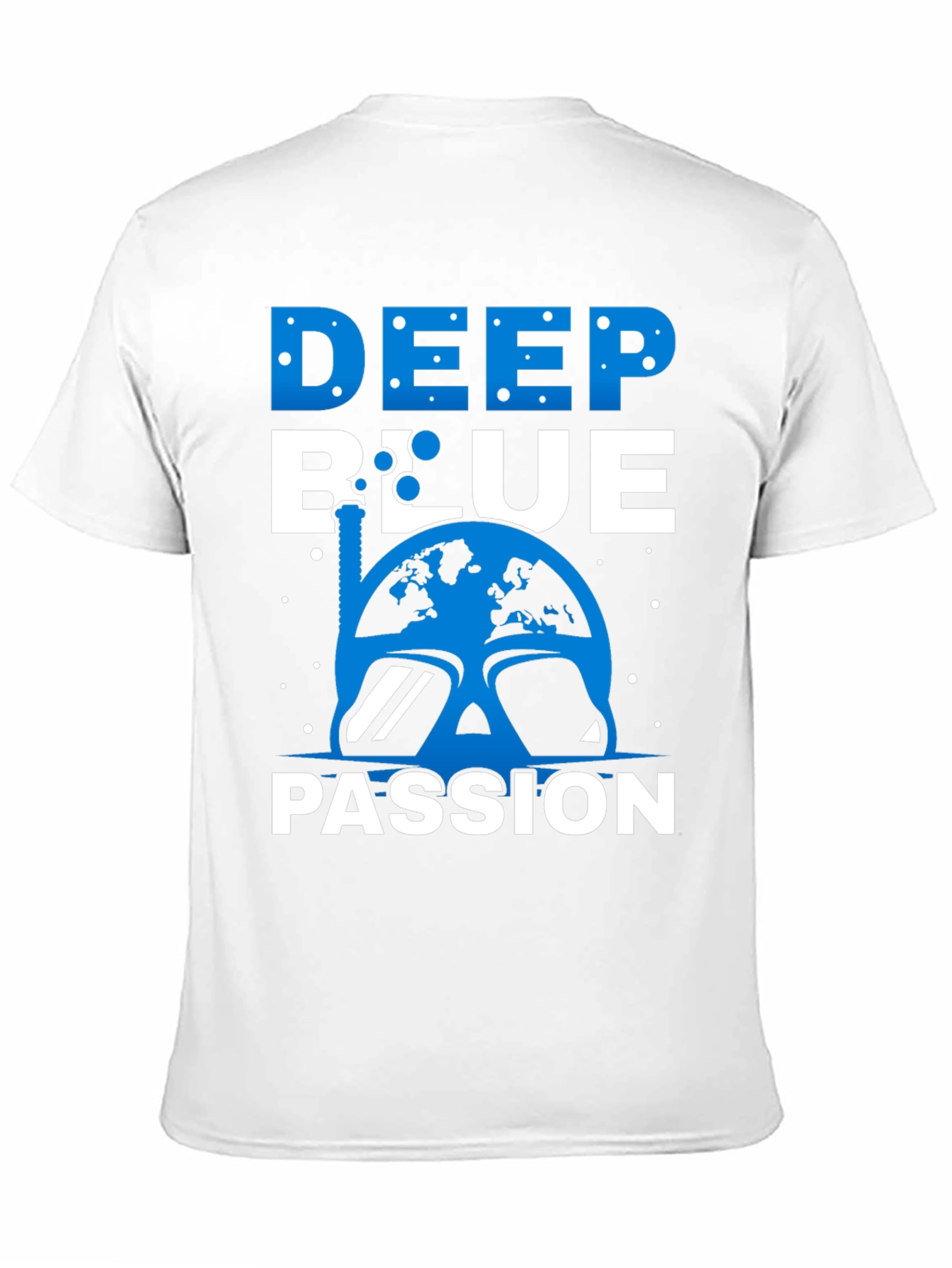 Deep Blue Passion T-Shirt - Scuba Diving Tee