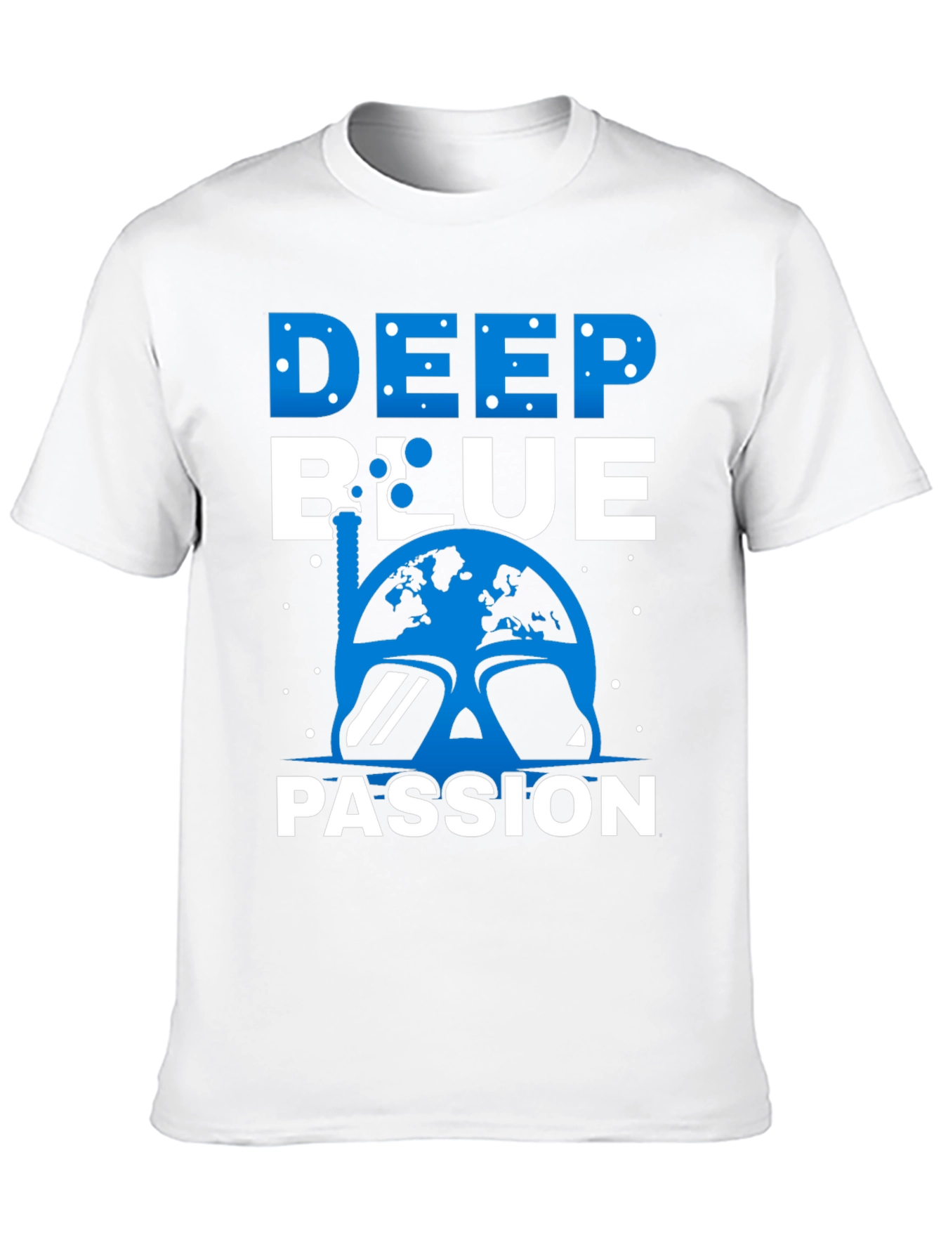 Deep Blue Passion T-Shirt - Scuba Diving Tee