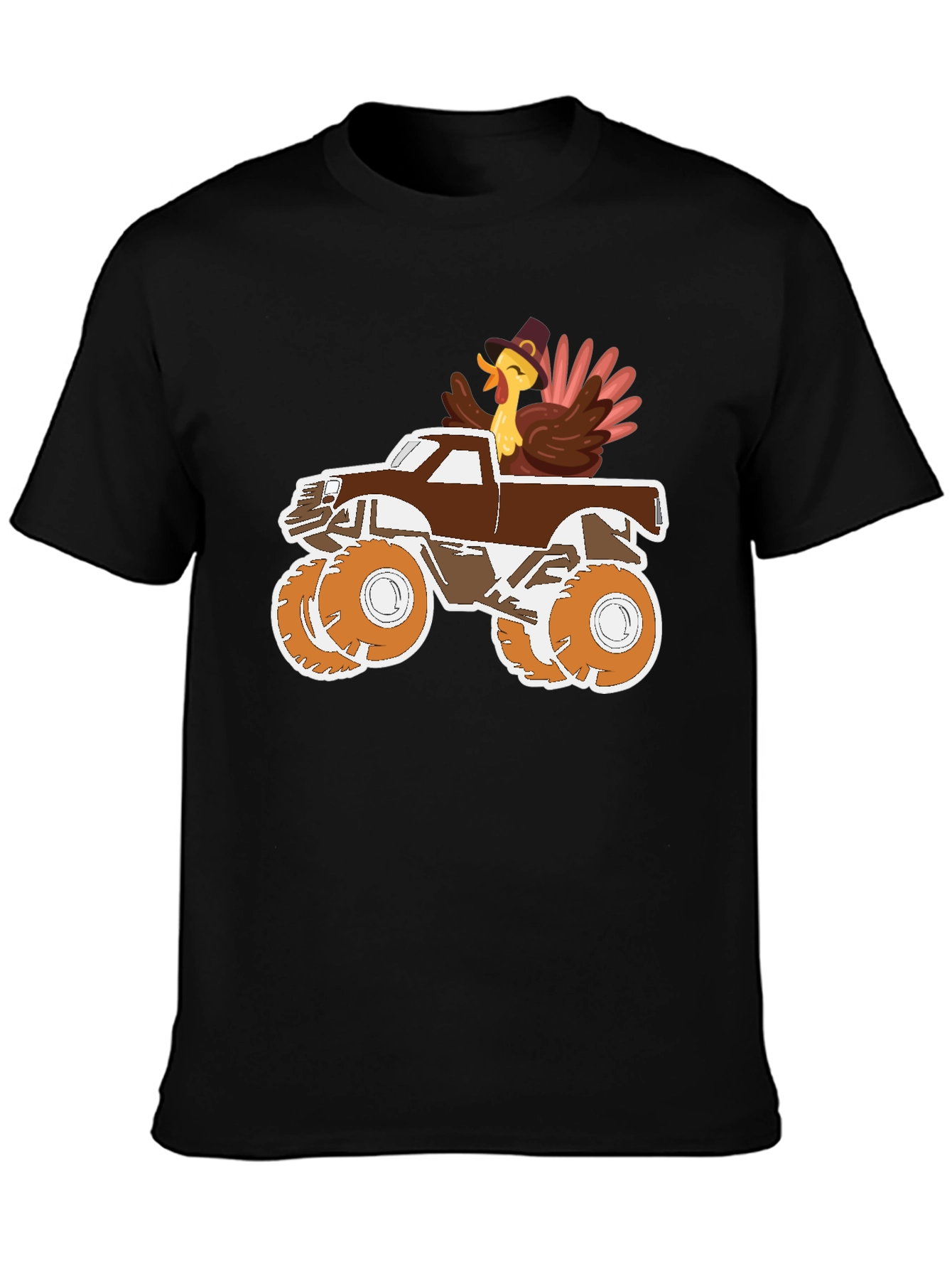 Turkey Monster Truck Graphic Tee