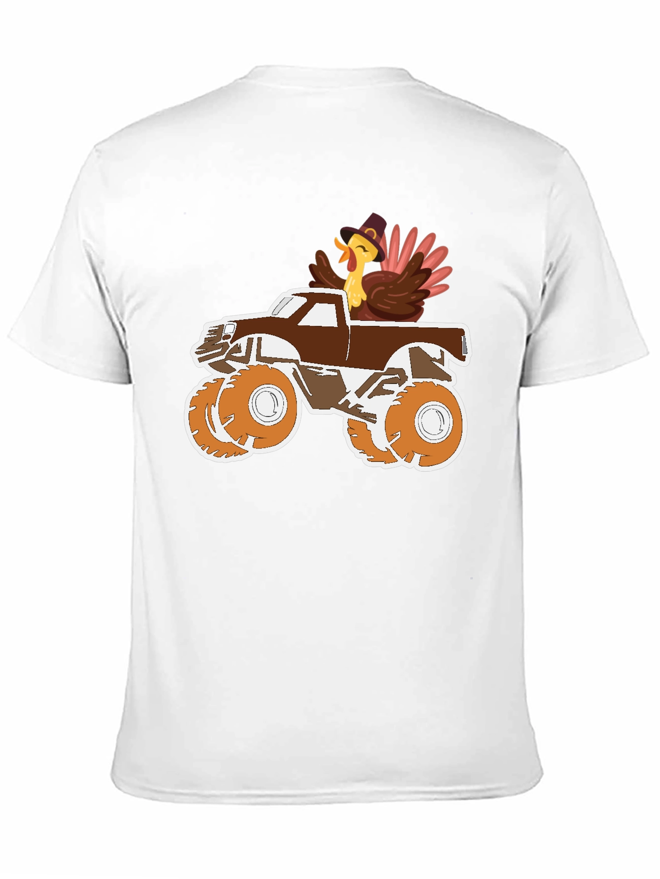 Turkey Monster Truck Graphic Tee