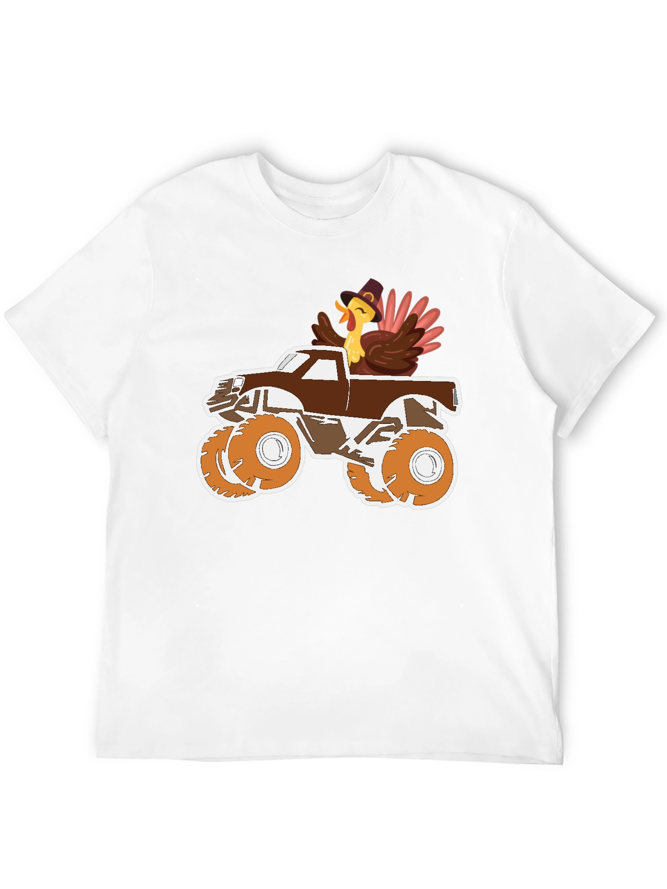 Turkey Monster Truck Graphic Tee