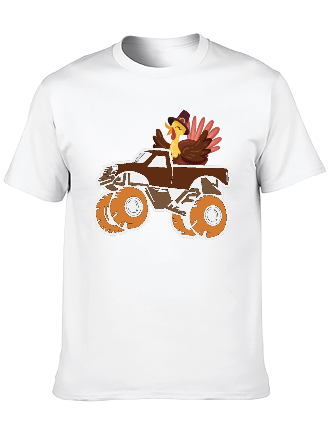 Turkey Monster Truck Graphic Tee