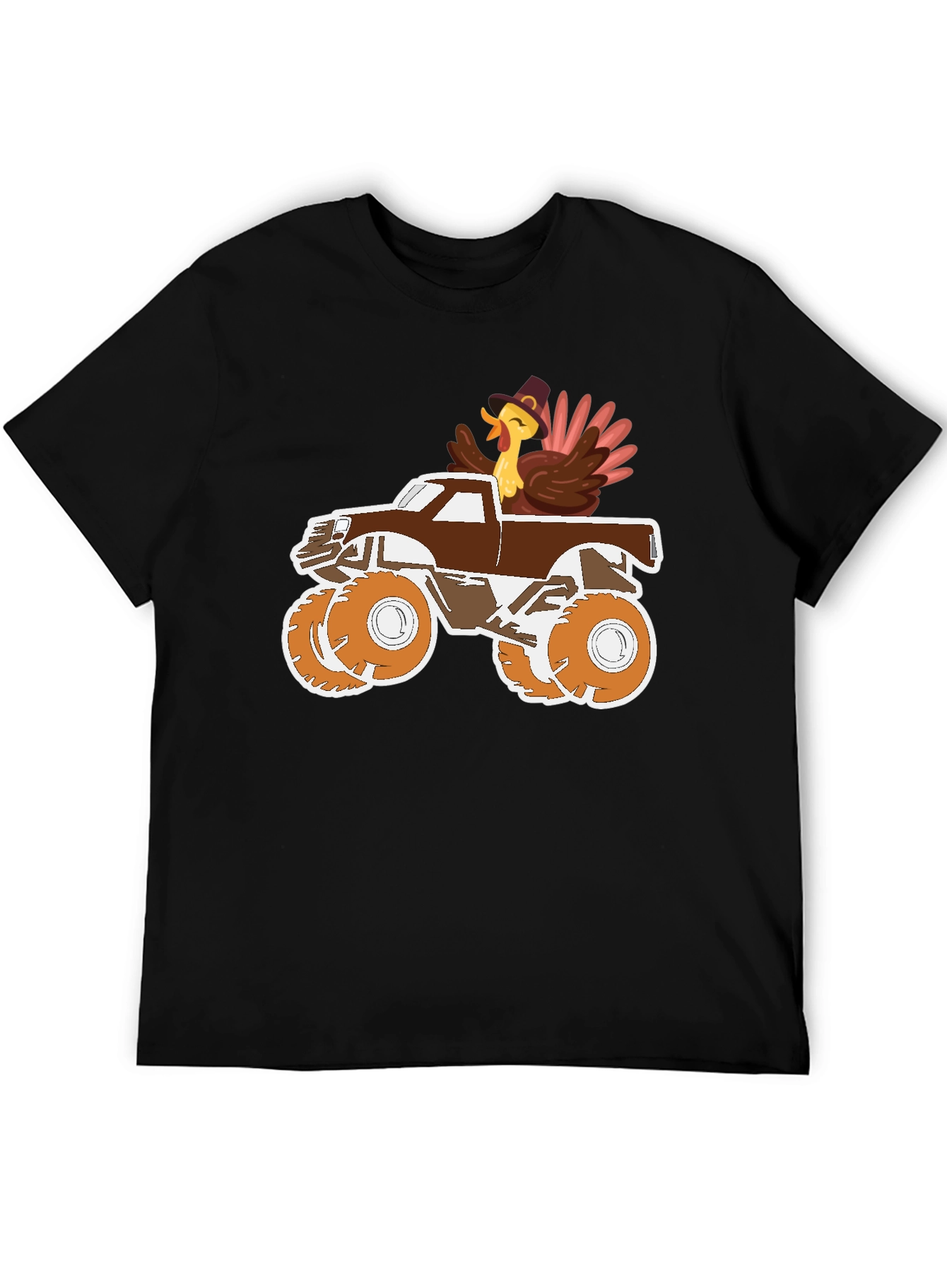Turkey Monster Truck Graphic Tee