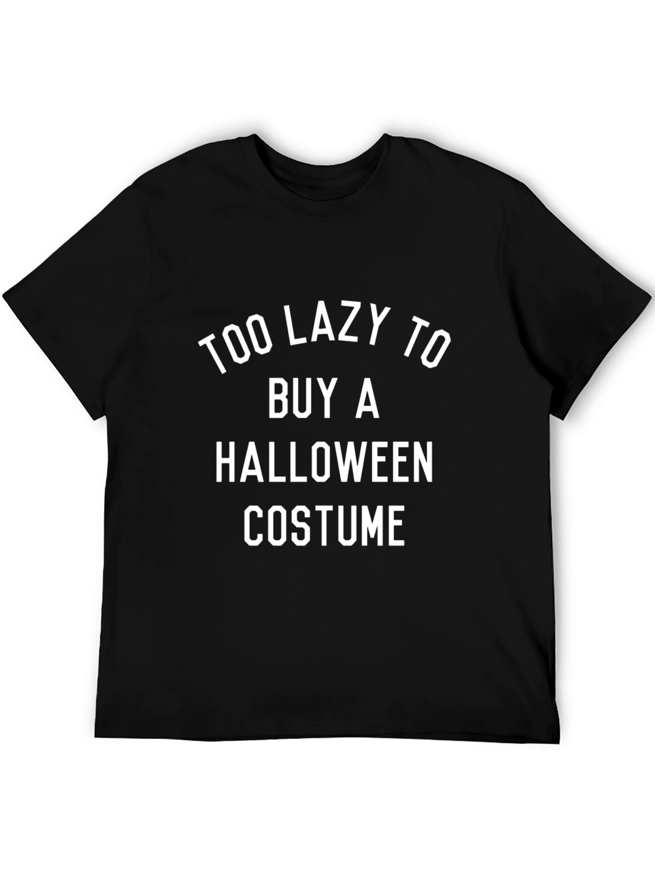 Lazy Halloween Costume T-Shirt