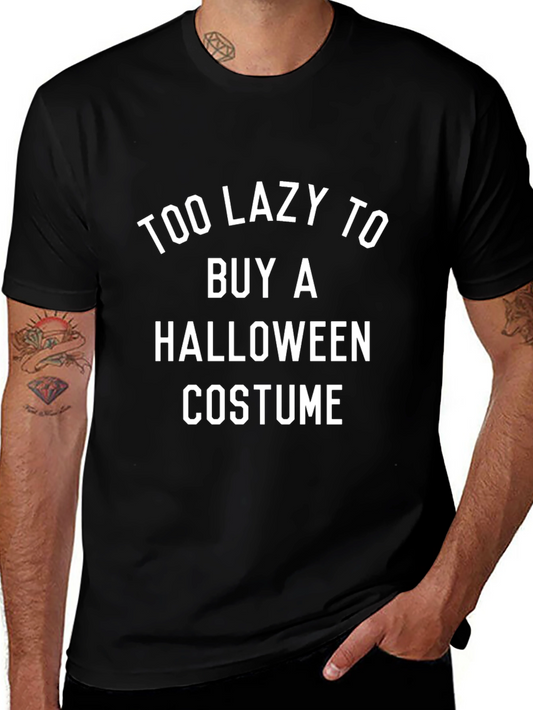 Lazy Halloween Costume T-Shirt
