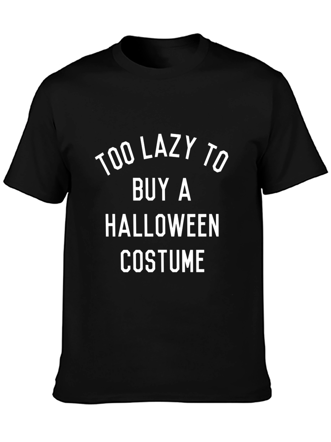 Lazy Halloween Costume T-Shirt