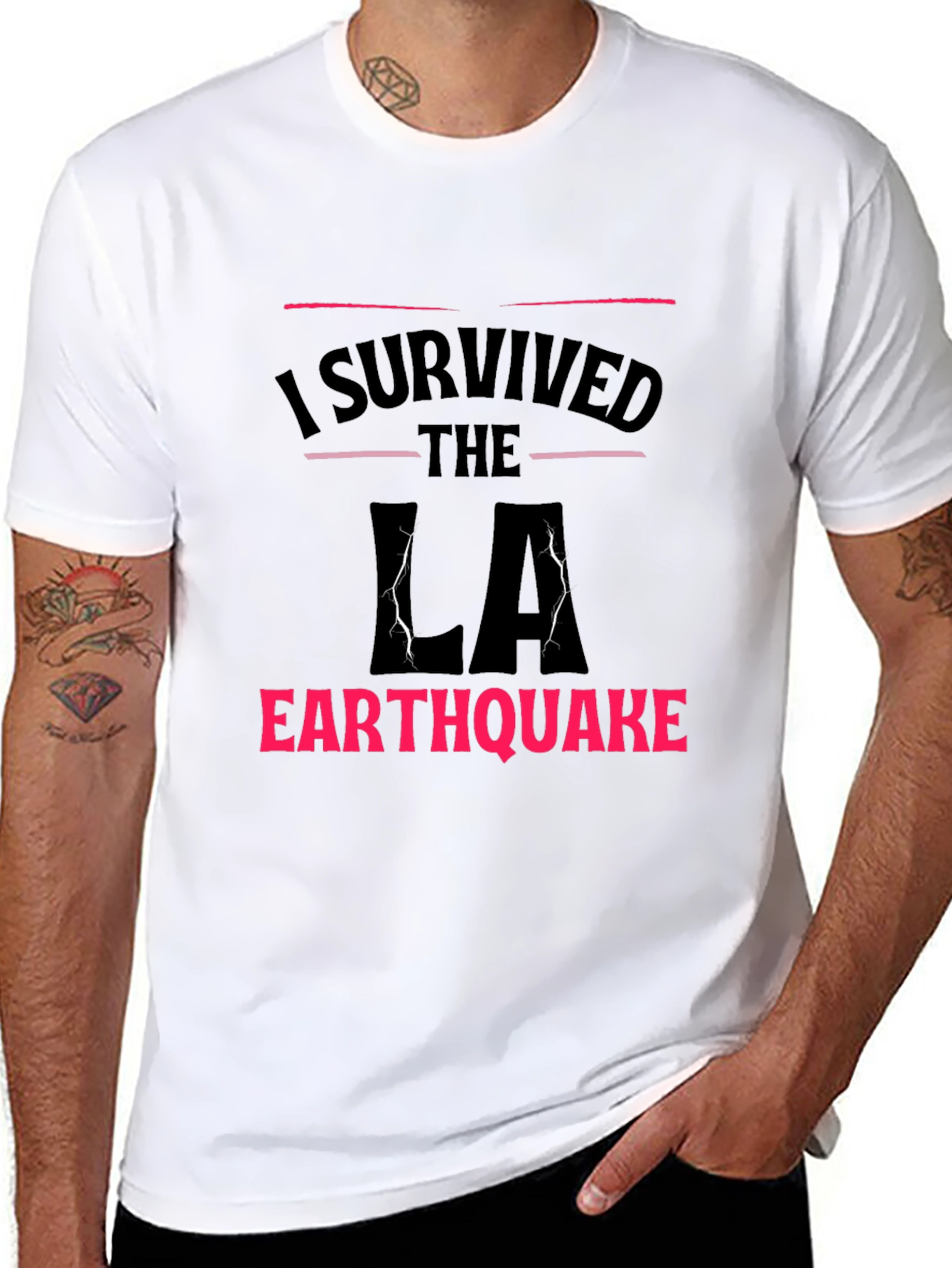 I Survived LA Earthquake T-Shirt