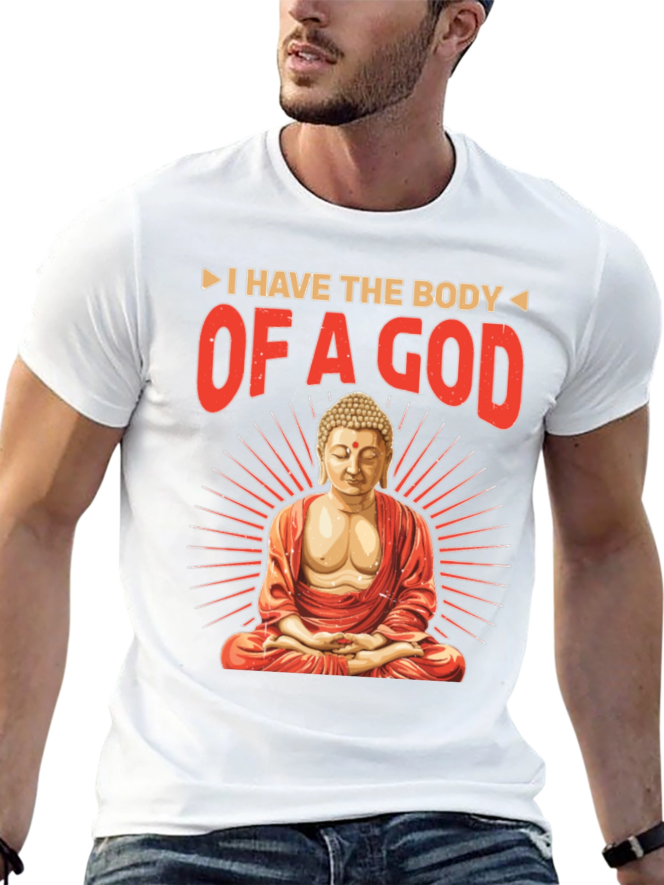 Body of a God T-Shirt - Buddha Meditation Tee