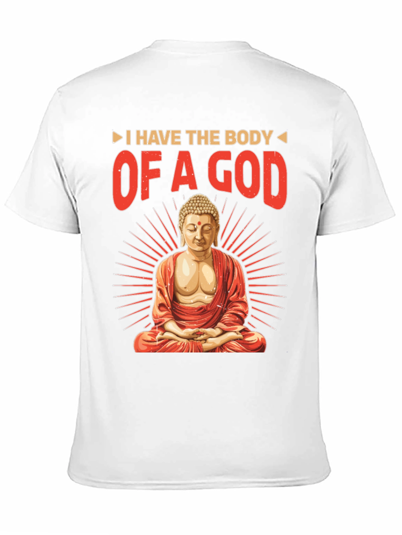 Body of a God T-Shirt - Buddha Meditation Tee