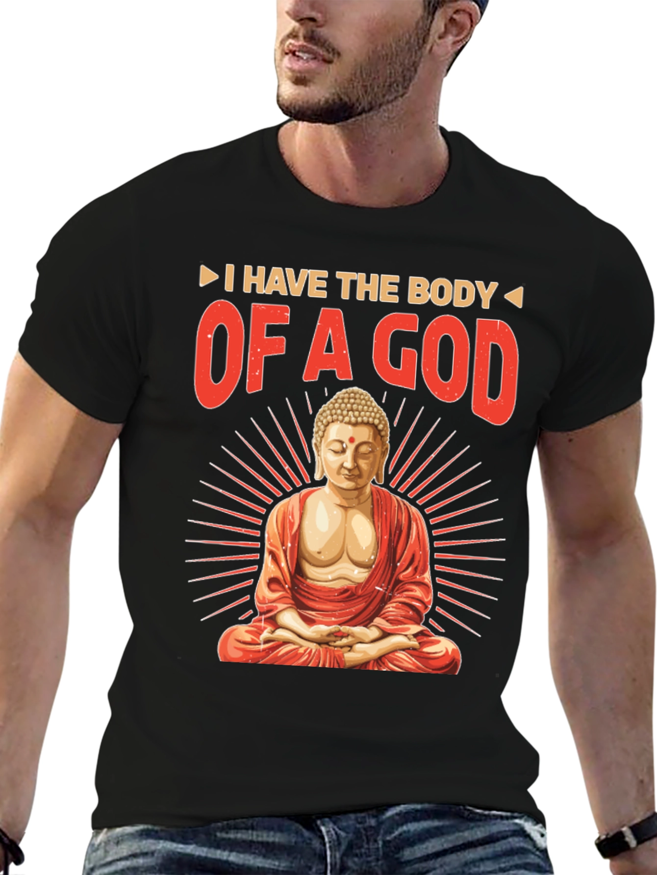 Body of a God T-Shirt - Buddha Meditation Tee