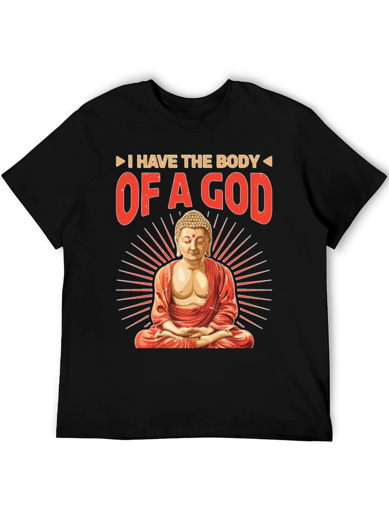 Body of a God T-Shirt - Buddha Meditation Tee