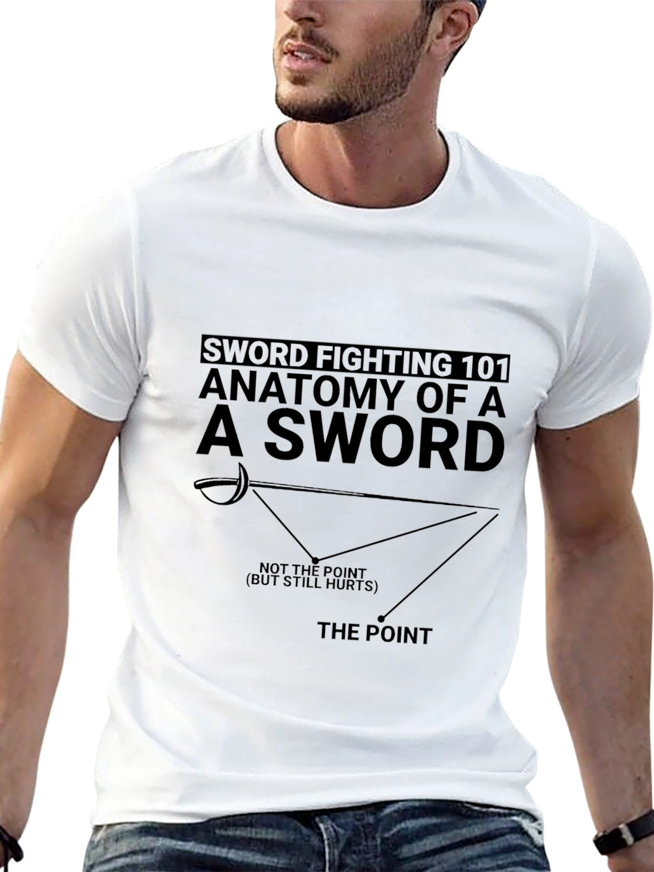 Sword Fighting Anatomy T-Shirt