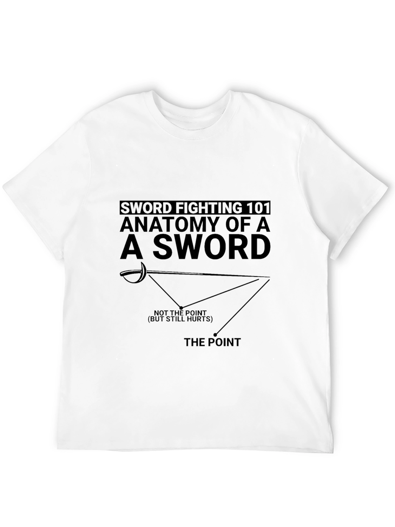 Sword Fighting Anatomy T-Shirt