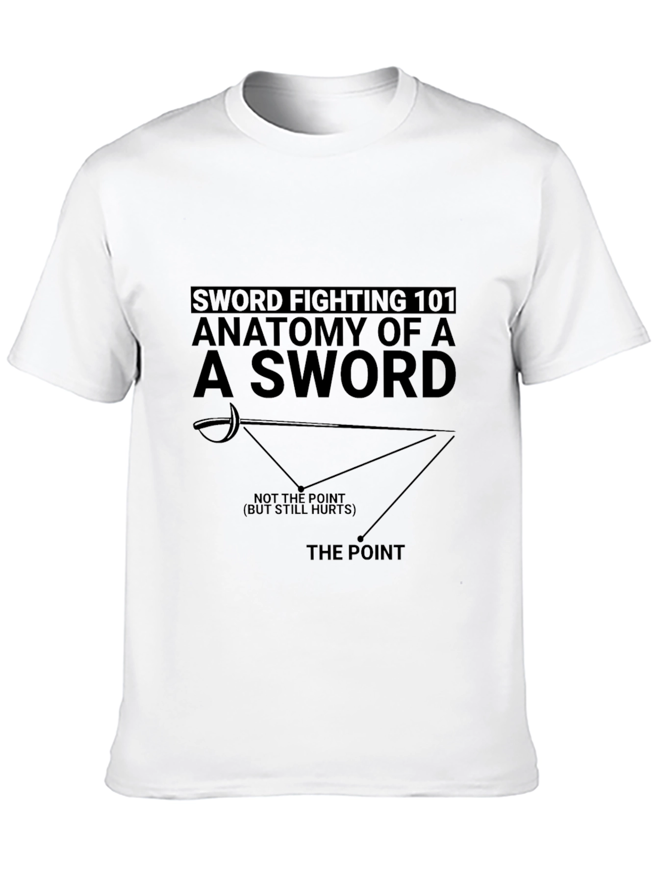 Sword Fighting Anatomy T-Shirt