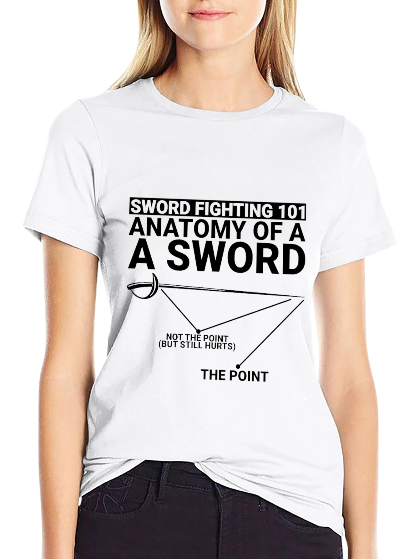 Sword Fighting Anatomy T-Shirt