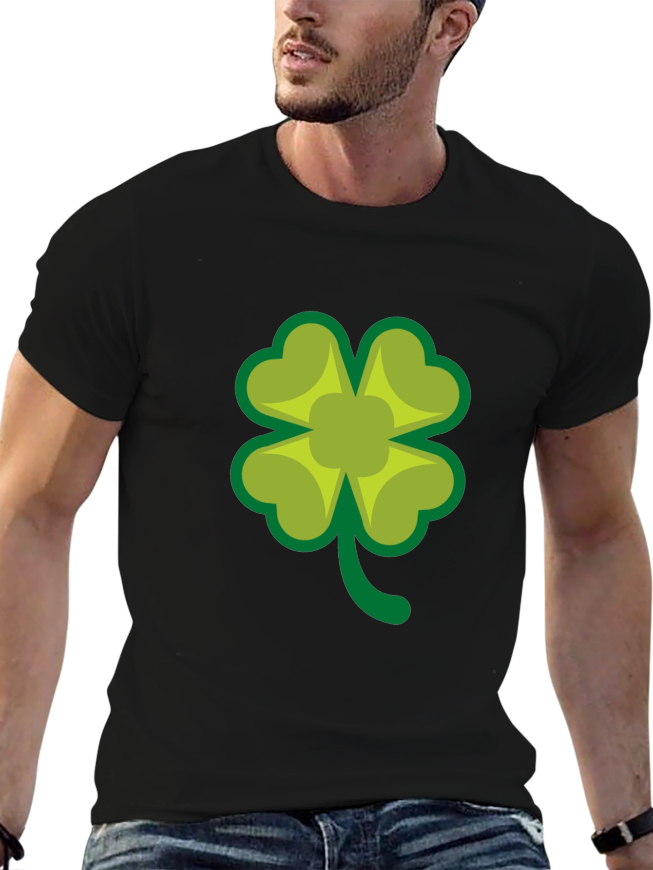 Lucky Clover Graphic T-Shirt - St. Patricks Day Ready!
